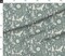 Woodland Animals Scandi Winter Folk Art Scandinavian Winter Solstice Moon Trees Rabbit Star Forest Night Sky Block Print Animals Owl Candle Custom Printed Fabric by Spoonflower Various Fabrics by the Yard or Fat Quarter